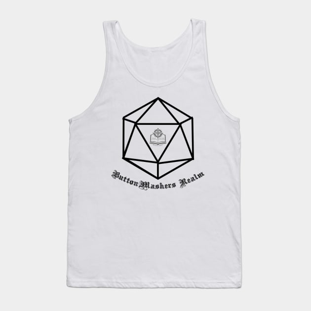 Button Mashers Realm Logo Tank Top by Page Turners and Button Mashers